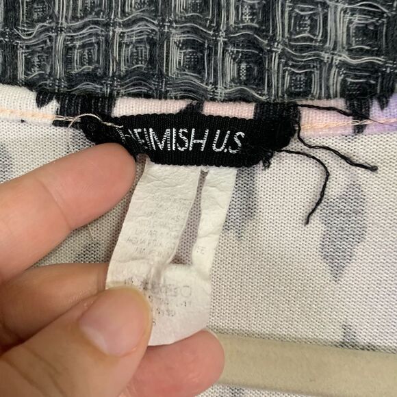 HEIMISH USA Lisa Frank Inspired Cheetah Print Tiered Tank Top Shirt Small #721 - Picture 3 of 7